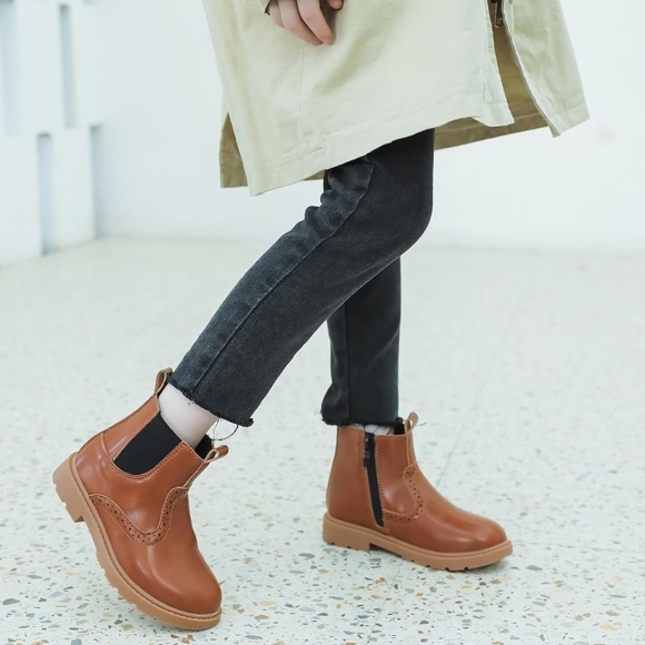 Unisex Waterproof Side Zipper Boots - Picture 1 of 8